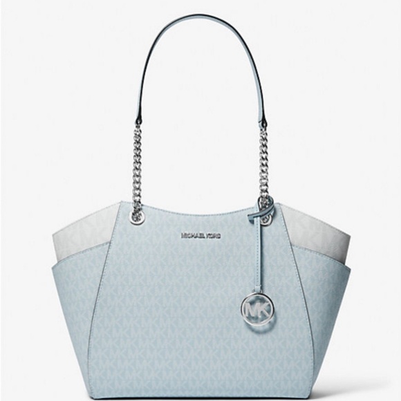 Michael kors jet set travel large logo chain  shoulder bag - Picture 9 of 13